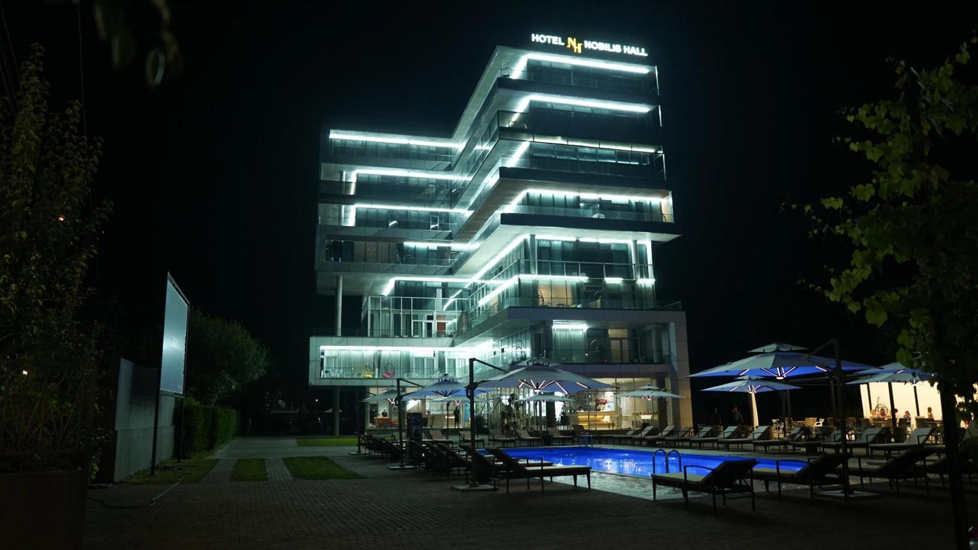 Отель Nobilis Hall Кобулети Экстерьер фото